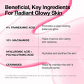 Anua Serum — 10% Niacinamide and 4% TXA active ingredient callout