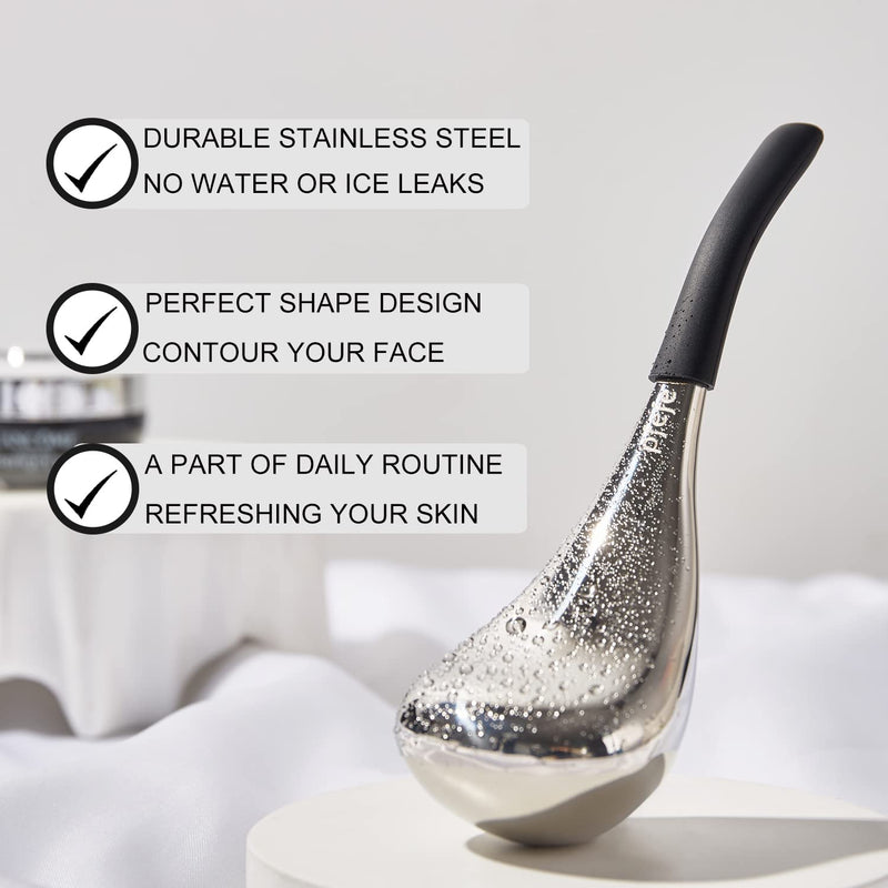 Stainless Steel Cryo Sticks — pair isolated on clean white background