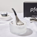 Stainless Steel Ice Globes for Facial Skin Care - Cryo Sticks for Women, Esthetician Supplies with Storage Case