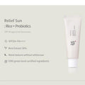 Beauty of Joseon Relief Sun — Korean sunscreen swatched on skin