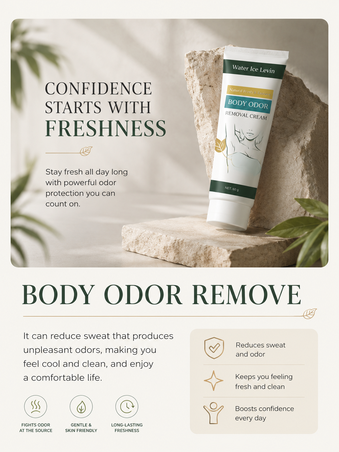 Herbal Freshness Deodorant Cream