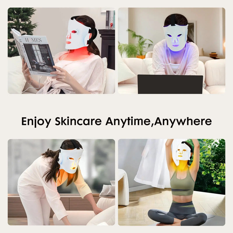 Umitec LED Mask — hands-free design for skincare anytime and anywhere
