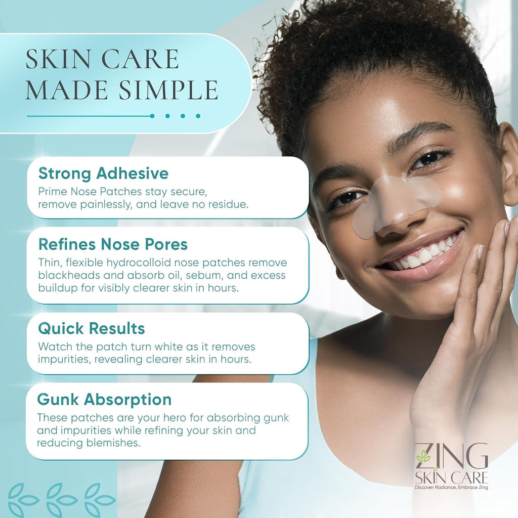 GlowFix Hydrocolloid Nose Patches