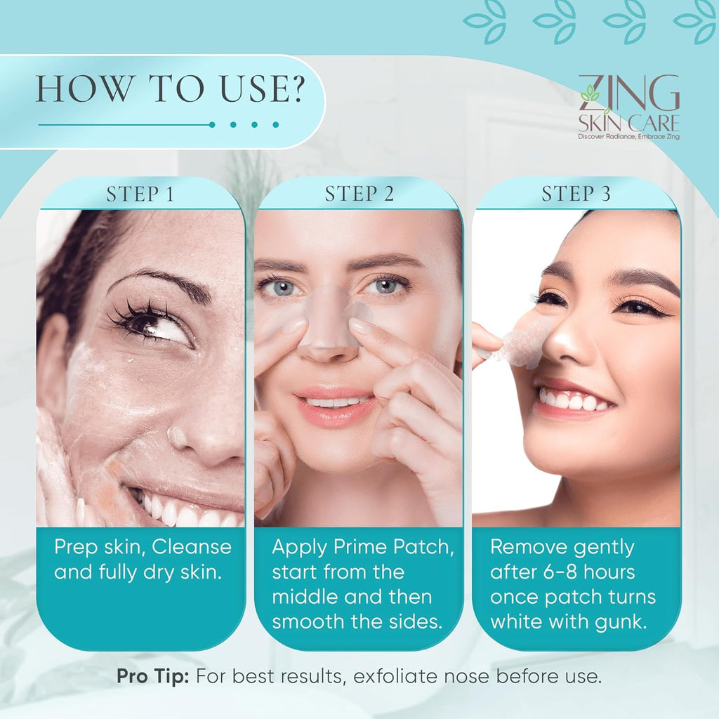 GlowFix Hydrocolloid Nose Patches