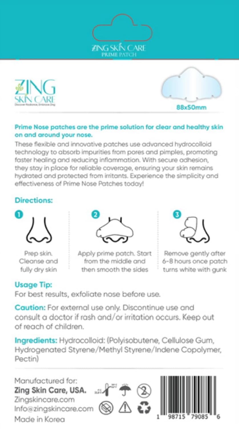 GlowFix Hydrocolloid Nose Patches